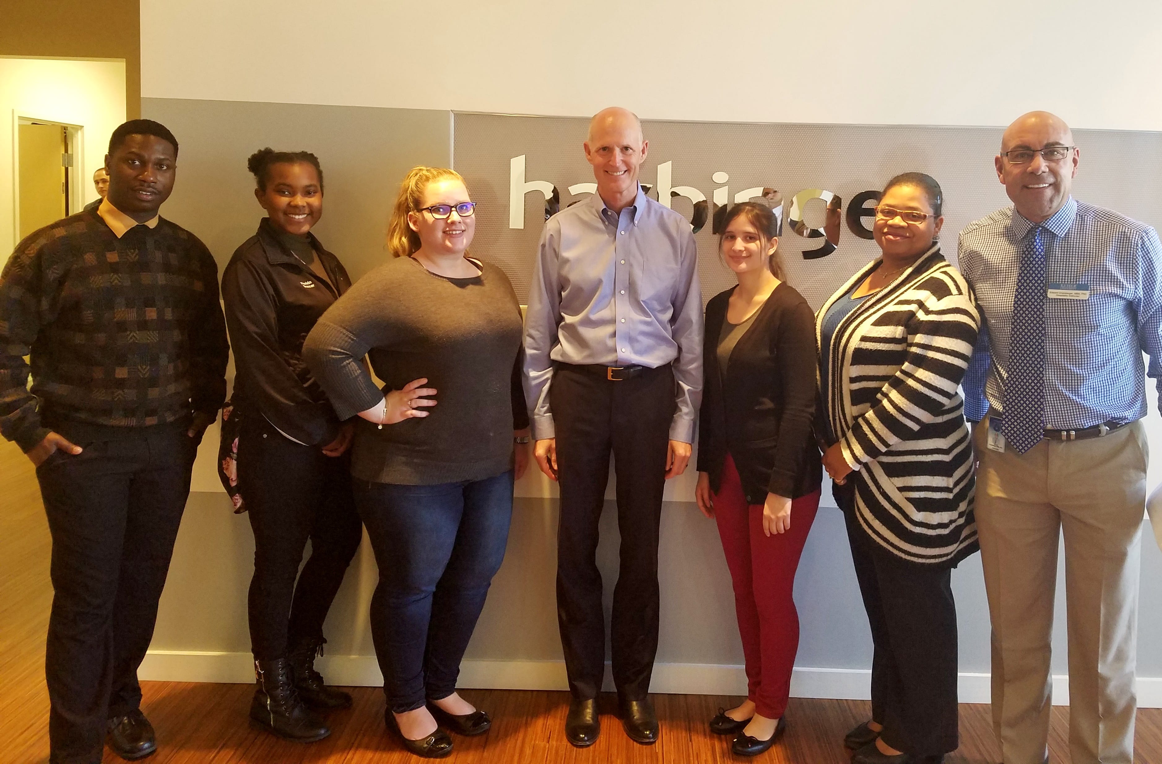 Hospitality Students from Jacksonville Campus Meet Governor Rick Scott