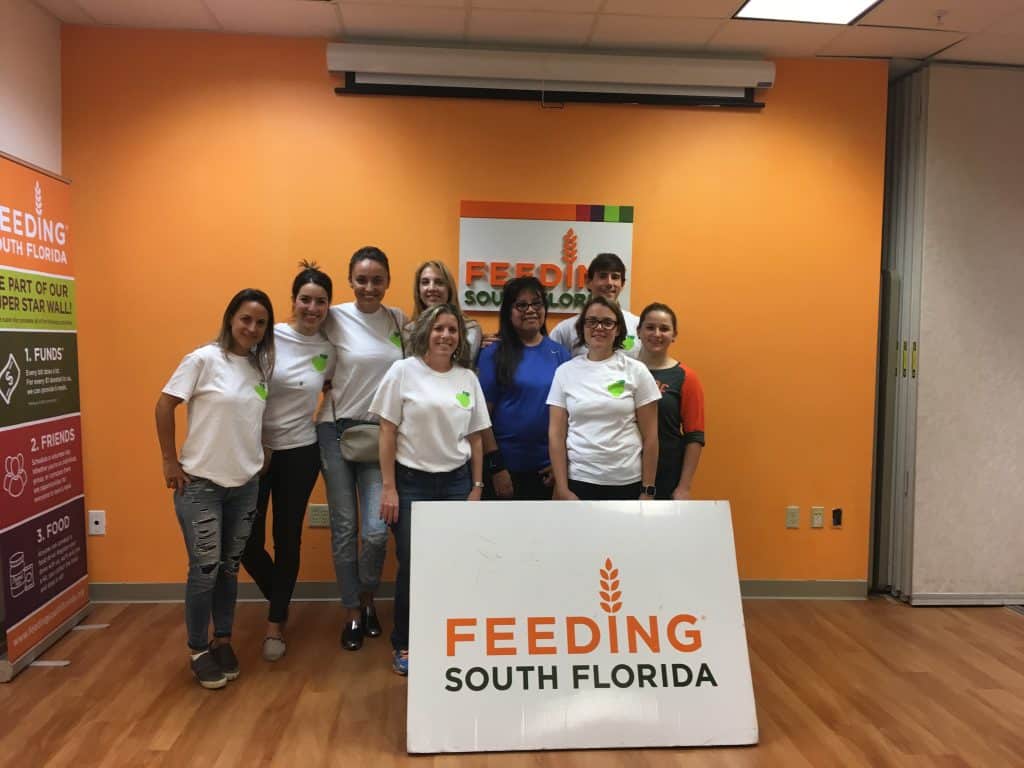 Dietetic & Nutrition Students at the Pembroke Pines Campus Volunteer