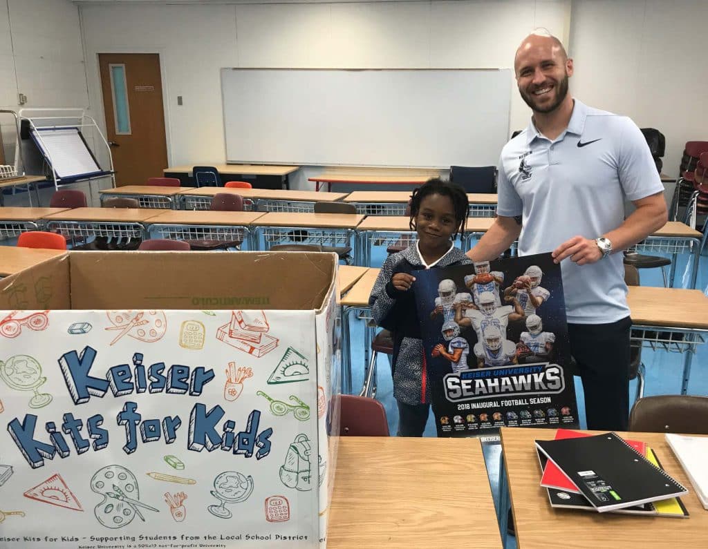 Flagship Campus' Keiser Kits for Kids Benefits Local Elementary School