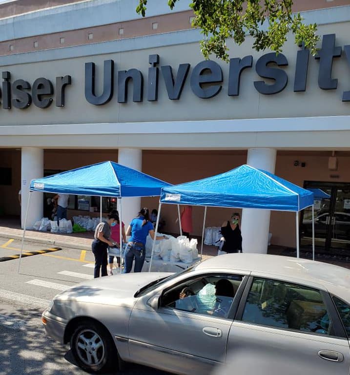 Keiser University’s Orlando Campus Distributes Hope During Health Crisis