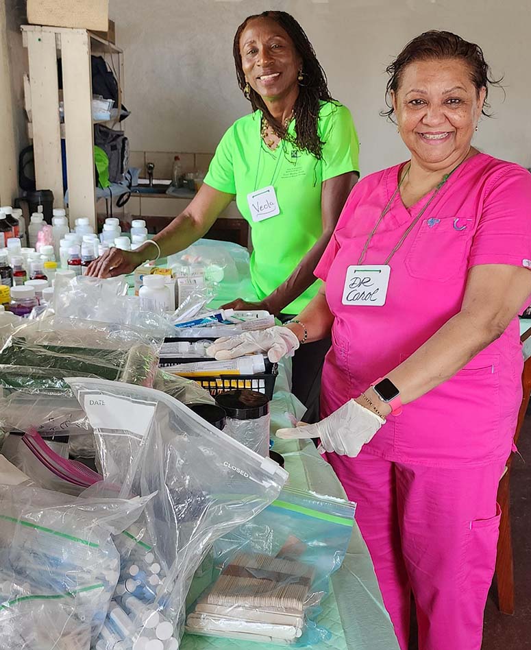 Nursing Faculty Aid Volcano Victims - Keiser University