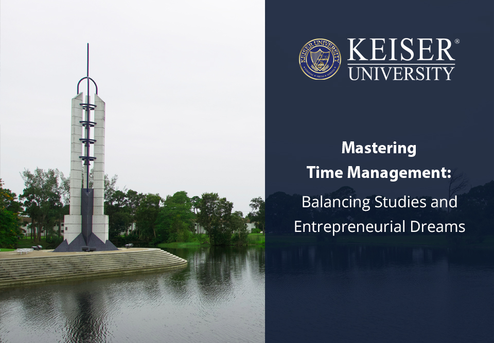 Mastering Time Management: Balancing Studies and Entrepreneurial Dreams